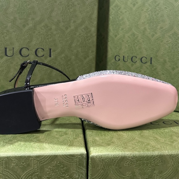 Gucci Crystal. Size 37.5. New with box - Picture 5 of 7